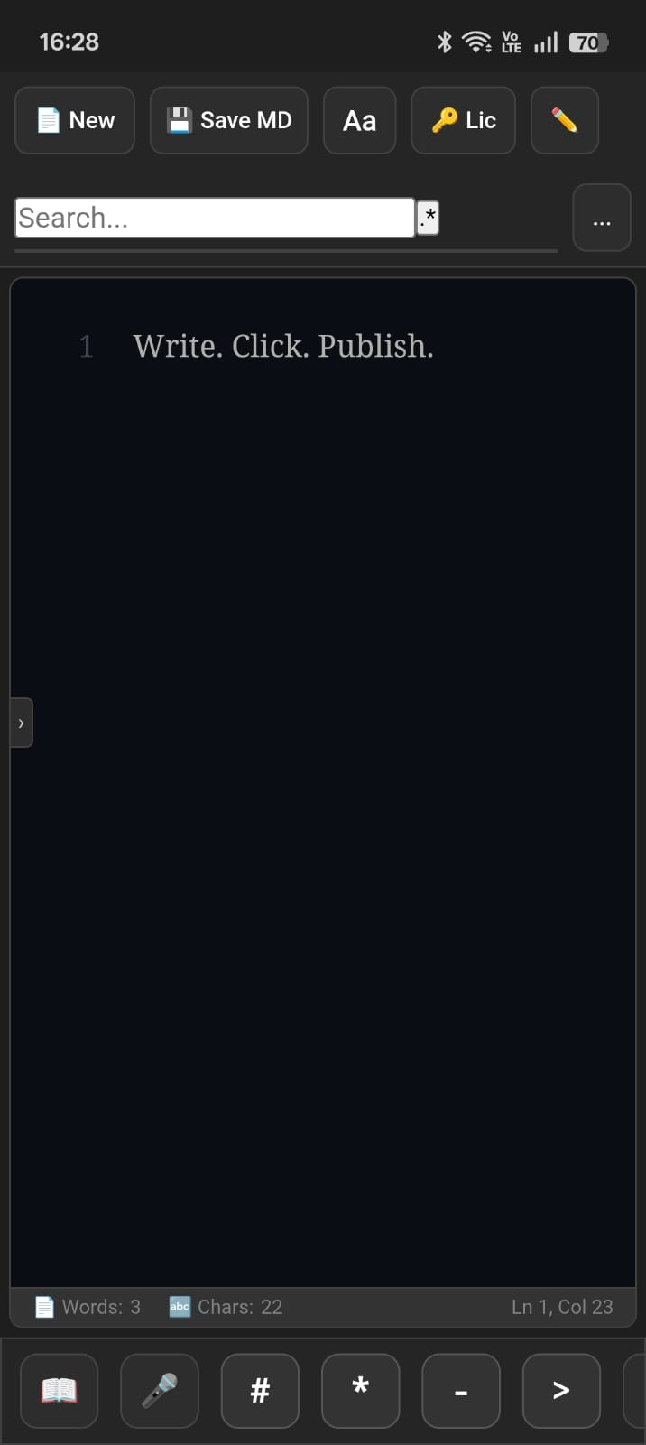 Presswork Mobile App
