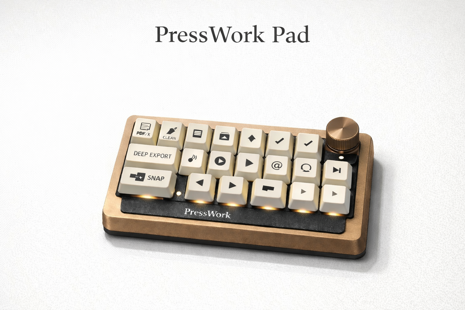 PressWork Pad prototype